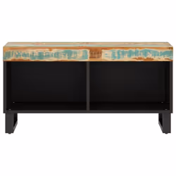 vidaXL TV Cabinet TV Stand Unit Entertainment Centre Solid Wood Reclaimed - multicolour