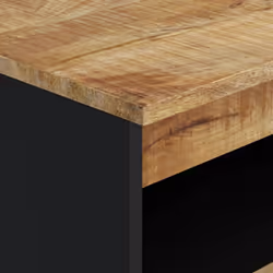 vidaXL Sideboard Side Cabinet with 2 Doors Cupboard Highboard Solid Wood Mango - light brown - Additional view 5