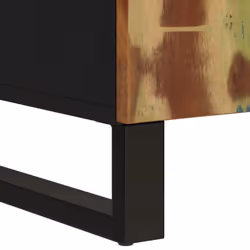 vidaXL Sideboard Side Cabinet with 2 Doors Cupboard Highboard Solid Wood Mango - multicolour - Additional view 6
