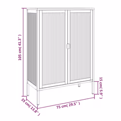 vidaXL Sideboard Storage Cabinet Cupboard Side Cabinet Black Glass and Steel - Additional view 10