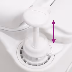 vidaXL Integrated Camping Toilet Outdoor Portable Toilet White HDPE and Steel - enamel - Additional view 6