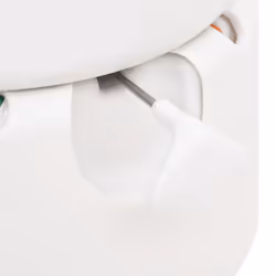 vidaXL Integrated Camping Toilet Outdoor Portable Toilet White HDPE and Steel - enamel - Additional view 9