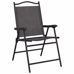 VidaXL 3157287 outdoor chair Terrace Padded seat Steel, Textile Grey - Additional view 4
