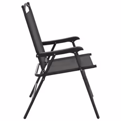 VidaXL 3157288 outdoor chair Terrace Padded seat Steel, Textile Grey - Additional view 6
