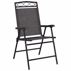 VidaXL 3157293 outdoor chair Terrace Padded seat Steel, Textile Grey - Additional view 4