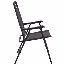 VidaXL 3157293 outdoor chair Terrace Padded seat Steel, Textile Grey - Additional view 6