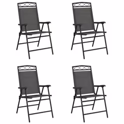VidaXL 3157294, Terrace, Padded seat, Steel, Textile, Grey, 110 kg, 610 mm