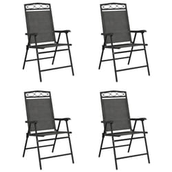 VidaXL 3157294 outdoor chair Terrace Padded seat Steel, Textile Grey