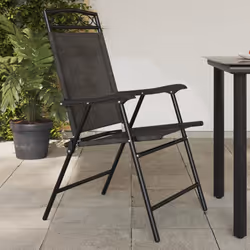 VidaXL 3157294 outdoor chair Terrace Padded seat Steel, Textile Grey