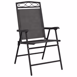 VidaXL 3157294 outdoor chair Terrace Padded seat Steel, Textile Grey - Additional view 4