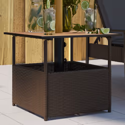 VidaXL 364118 outdoor table Brown