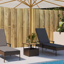 VidaXL 364118 outdoor table Brown