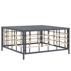 VidaXL 364133 outdoor bench Rattan, Steel