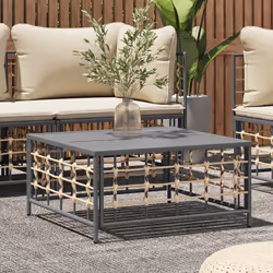 VidaXL 364133 outdoor bench Rattan, Steel
