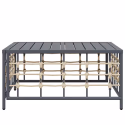 VidaXL 364133 outdoor bench Rattan, Steel