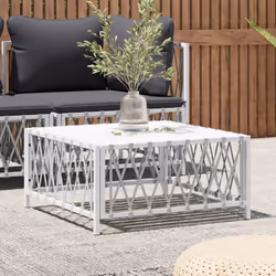 VidaXL 364141 outdoor bench Fabric, Steel
