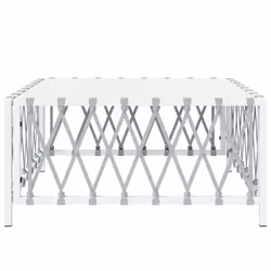VidaXL 364141 outdoor bench Fabric, Steel
