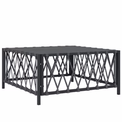 VidaXL 364145, Anthracite, Fabric, Steel, 110 kg, Adults & Children, 700 mm, 700 mm