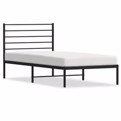 VidaXL 352314, Black, 105 cm, 2.07 m, 90 cm, 1000 x 2000 mm, 26 cm