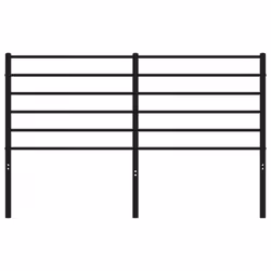 VidaXL 352350 headboard/footboard Black - Additional view 4
