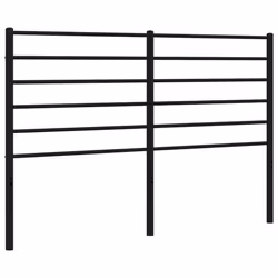 VidaXL 352351, Black, Steel, 135 cm, 1420 mm, 90 cm, 30 mm