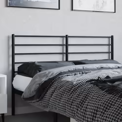 VidaXL 352351 headboard/footboard Black