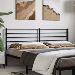 VidaXL 352355 headboard/footboard Black