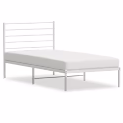 VidaXL 352359, White, 85 cm, 2.07 m, 90 cm, 800 x 2000 mm, 26 cm