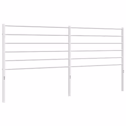 VidaXL 352406, White, Steel, 2 m, 2060 mm, 90 cm, 30 mm