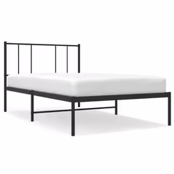 VidaXL 352471, Black, 85 cm, 2.07 m, 90 cm, 800 x 2000 mm, 26 cm