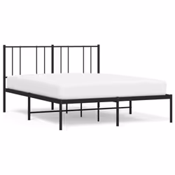 VidaXL 352478, Black, 125 cm, 2.07 m, 90 cm, 1200 x 2000 mm, 26 cm