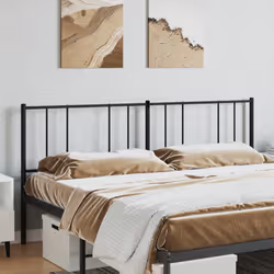 VidaXL 352516 headboard/footboard Black