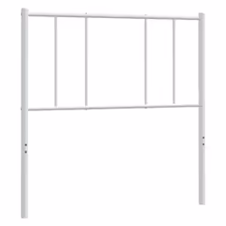 VidaXL 352556, White, Steel, 80 cm, 850 mm, 90 cm, 30 mm