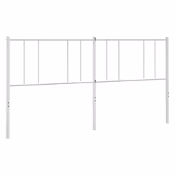 VidaXL 352566, White, Steel, 193 cm, 1980 mm, 90 cm, 30 mm