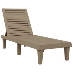 VidaXL 364147 outdoor chair Lounge Polypropylene (PP) Brown