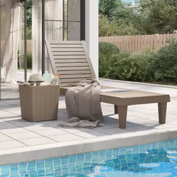 VidaXL 364147 outdoor chair Lounge Polypropylene (PP) Brown