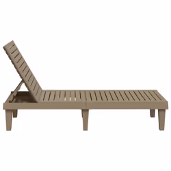 VidaXL 364147 outdoor chair Lounge Polypropylene (PP) Brown - Additional view 5