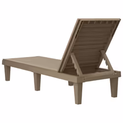 VidaXL 364147 outdoor chair Lounge Polypropylene (PP) Brown - Additional view 6