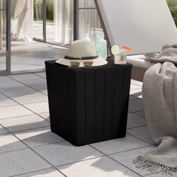 VidaXL 364152 outdoor table Black