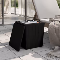 VidaXL 364152 outdoor table Black