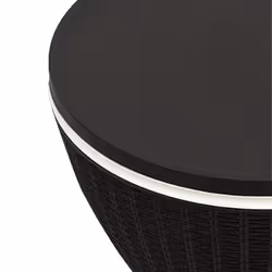 vidaXL 3-in-1 Ice Cooler Table Patio Cool Bar Outdoor Cool Box Polypropylene - black - Additional view 4