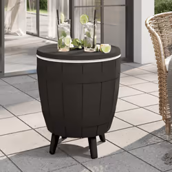 VidaXL 364159 outdoor table Black