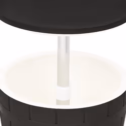 VidaXL 364159 outdoor table Black - Additional view 5