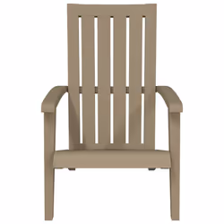 VidaXL 364166 outdoor chair Terrace Padded seat Polypropylene (PP) Brown