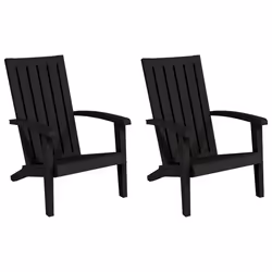 VidaXL 364167, Terrace, Polypropylene (PP), Black, 51 cm, 47.5 cm, 36 cm