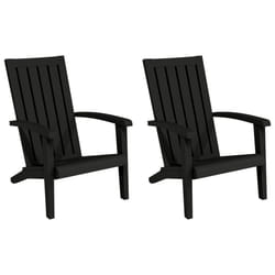 VidaXL 364167 outdoor chair Terrace Polypropylene (PP) Black