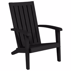 VidaXL 364167 outdoor chair Terrace Polypropylene (PP) Black