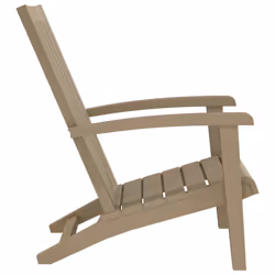 VidaXL 364168 outdoor chair Terrace Polypropylene (PP) Brown - Additional view 4