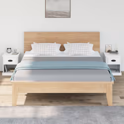 VidaXL 816129 nightstand/bedside table White