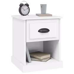 VidaXL 816129 nightstand/bedside table White - Additional view 5
